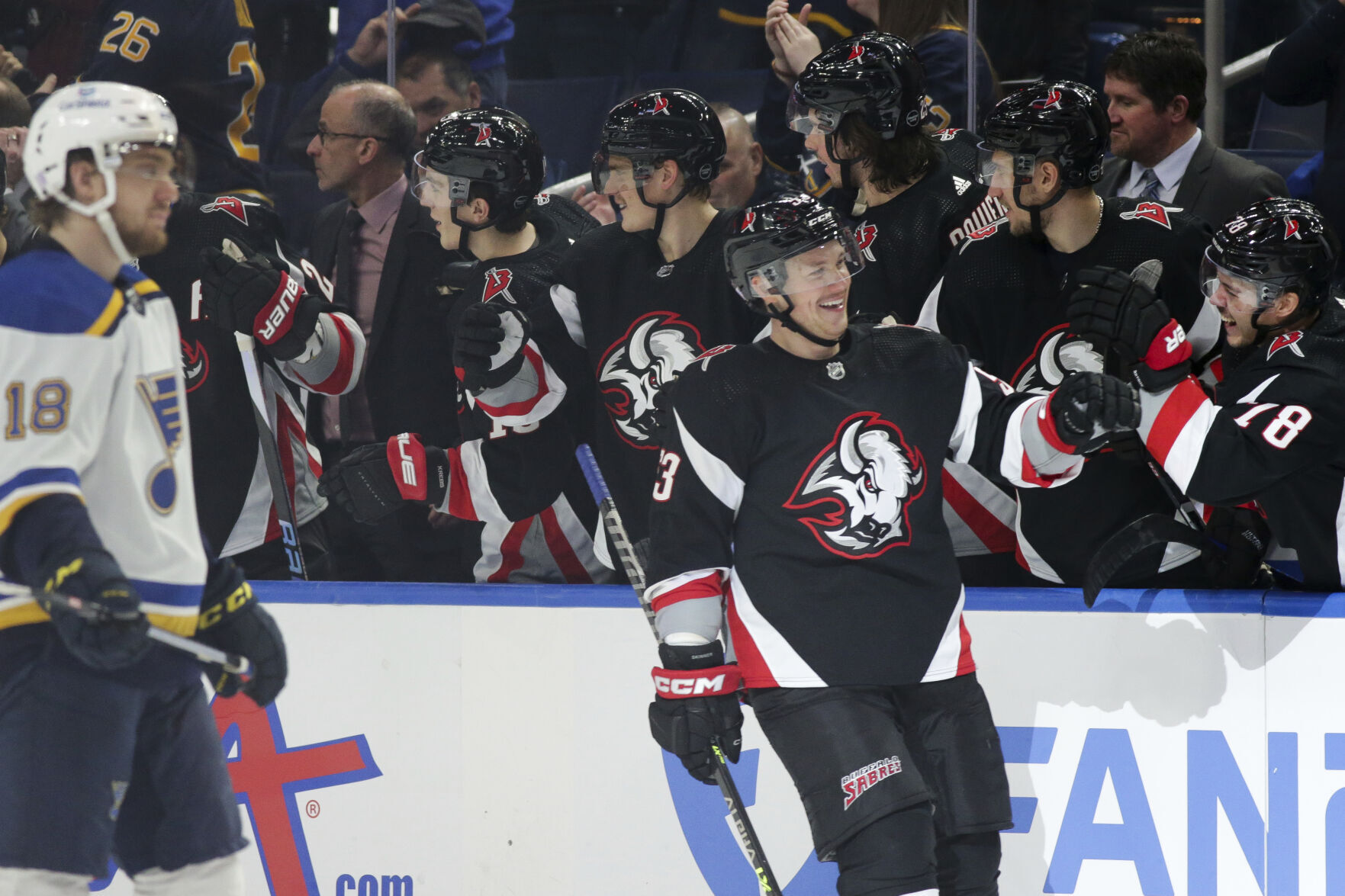 Blues Sabres Hockey